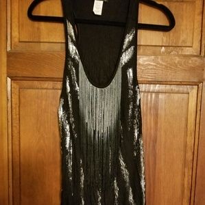 Fringe tank top